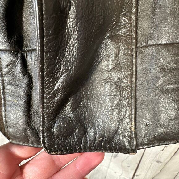 1991 American Born Army Air Force Type A-2 Leather Flight Jacket - Picture 6 of 16